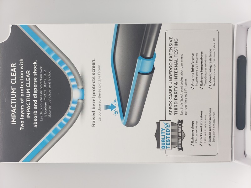 Speck Presidio Clear Series Case for Samsung Galaxy S9 Plus + - Clear gallery