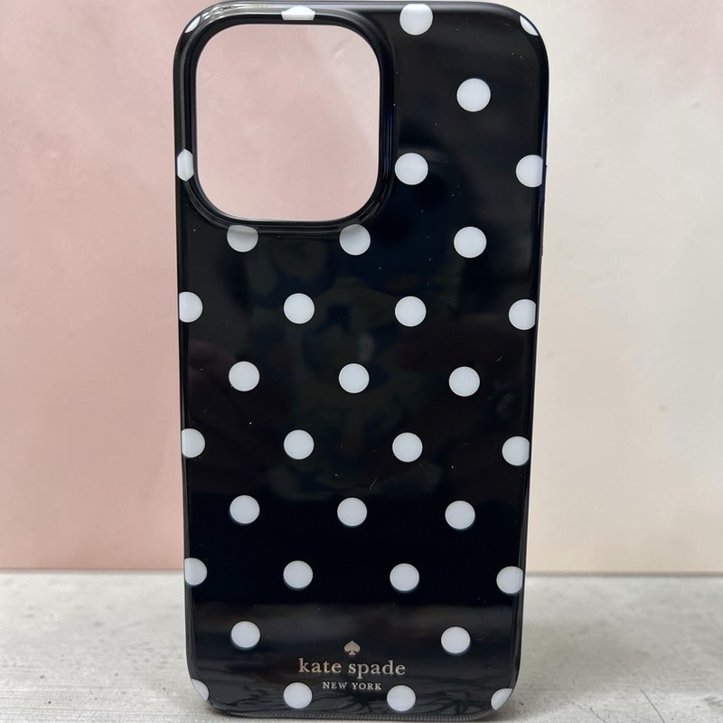 Kate Spade -Protective Case w/ Magsafe for iPhone 16 Pro Max Polka Dots NEW