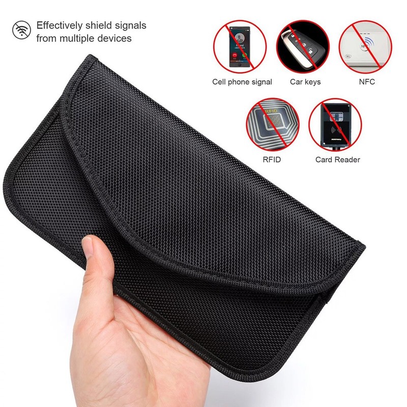 4Pack Faraday Bag Cell Phone Wallet Blocker Car Radiation Signal Shielding Cases gallery