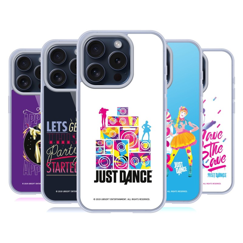 OFFICIAL JUST DANCE ARTWORK COMPOSITIONS GEL CASE FOR APPLE iPHONE PHONES