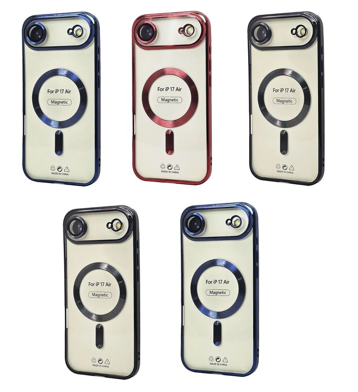 Lot of 5pcs Electroplated TPU Case for iPhone 17/17 Air/17 Pro/17 Pro Max gallery