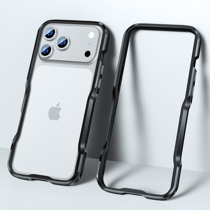 Rugged Aluminum Metal Frame Bumper Case For iPhone Air / 17 Pro Max / 17 Pro /17