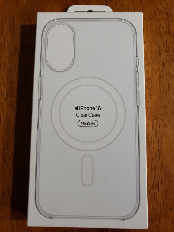 Apple iPhone 16 Clear Case with MagSafe MA6A4ZM/A
