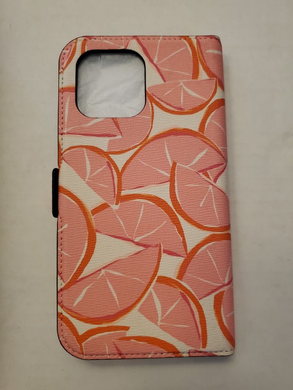 Kate Spade Grapefruit iPhone 13 Pro Max Magnetic Case Wrap Folio Case New gallery