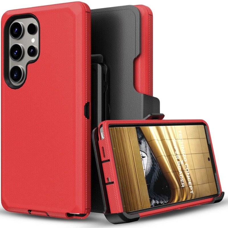 For Samsung Galaxy S22 Ultra/S22 Case Cover w/Clip fit Otterbox Defender +Screen gallery