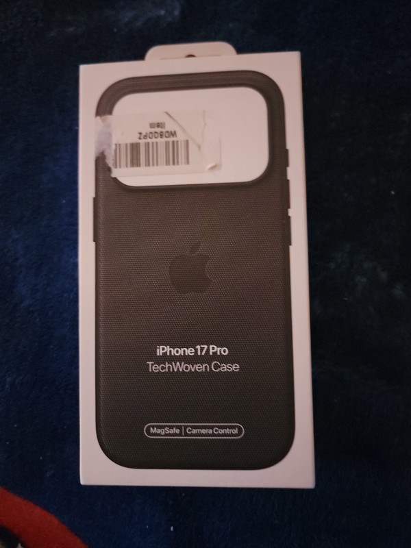 Apple iPhone 17 Pro TechWoven Case with MagSafe Black