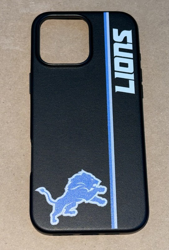 Detroit Lions Keyscaper iPhone Magnetic Bump Case 16 Pro Max