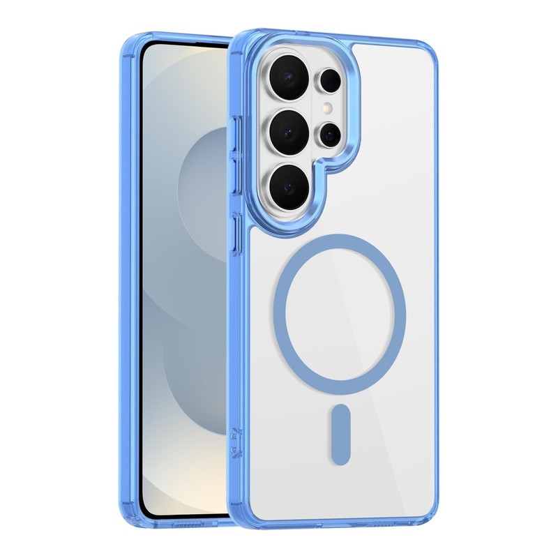 Magnetic Phone Case Samsung Galaxy S26 Ultra Cover Clear Magsafe Light Blue 2026
