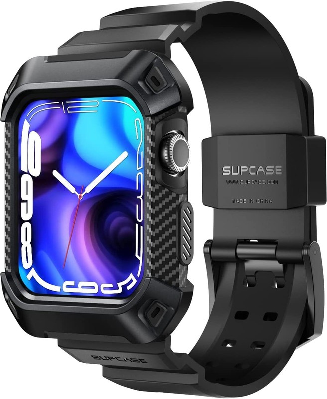 For Apple Watch Series 8 / 7 [45mm] SUPCASE Smart Watch Strap Band Case Cover US