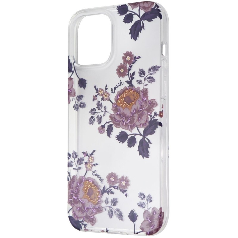 Coach Protective Case for Apple iPhone 12 Pro Max – Moody Floral Clear