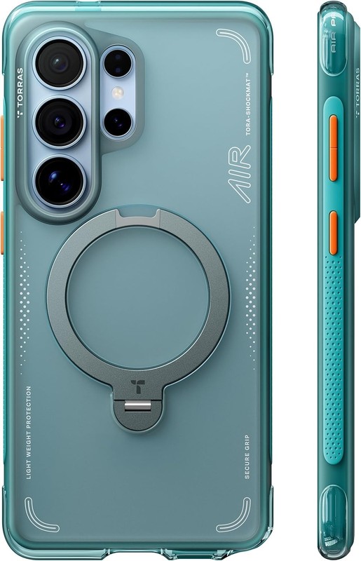 TORRAS Ostand Q3 Air Samsung Galaxy S26 6.9 Ultra Case Mag Stand Glacier Sprint