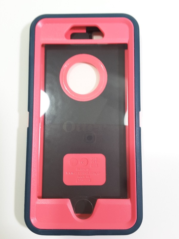 OTTERBOX Defender Series Case for iPhone 6 and 6s -Blaze Pink/Dark Jade gallery