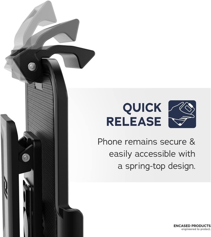 Belt Clip Holster for Otterbox Commuter - iPhone 15 Pro Max (Case not Included) gallery