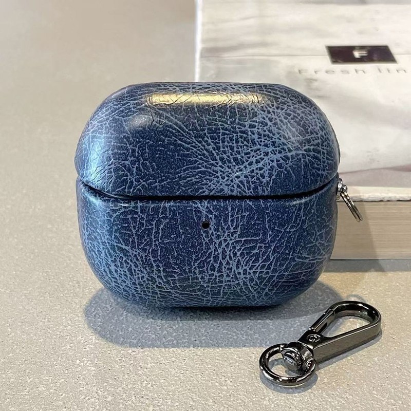 Luxury Leather Earphone Case For Samsung Galaxy Buds 3 / 3 Pro Protective Cover