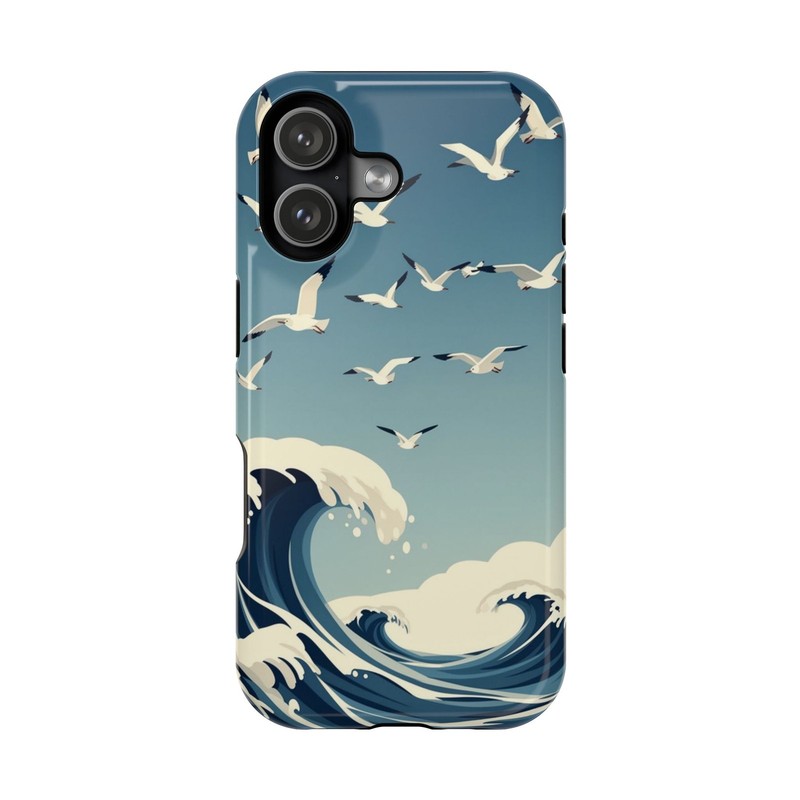 Coastal Birds, Breezy Flight Phone Case