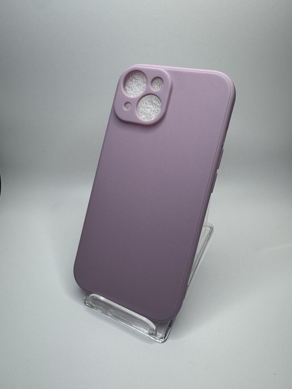 Matte Lavender Slim Soft Touch Protective Case Apple iPhone 15