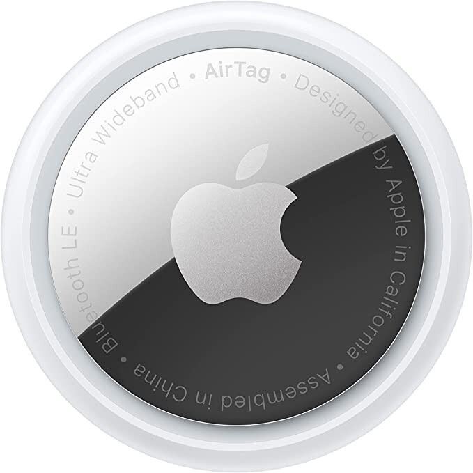 Apple AirTag Bluetooth Tracker – Silver 
