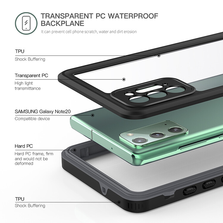 Waterproof Case For Samsung Galaxy S22, S22 Plus , S22 Ultra Hybrid Protector gallery