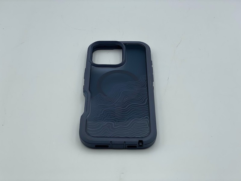 OtterBox iPhone 16 Pro Max Defender Pro Series XT Clear Case – Offgrid Blue