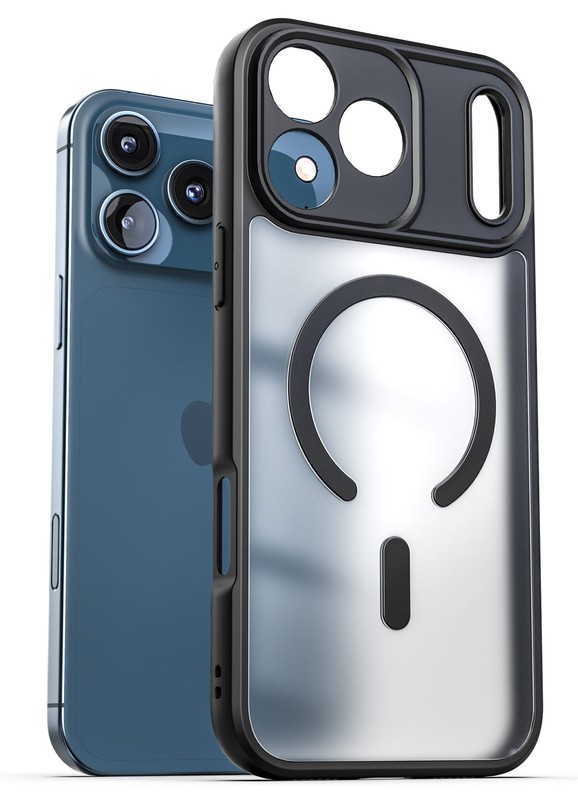 For iPhone 17 Pro Max Frosted Slimshield Case