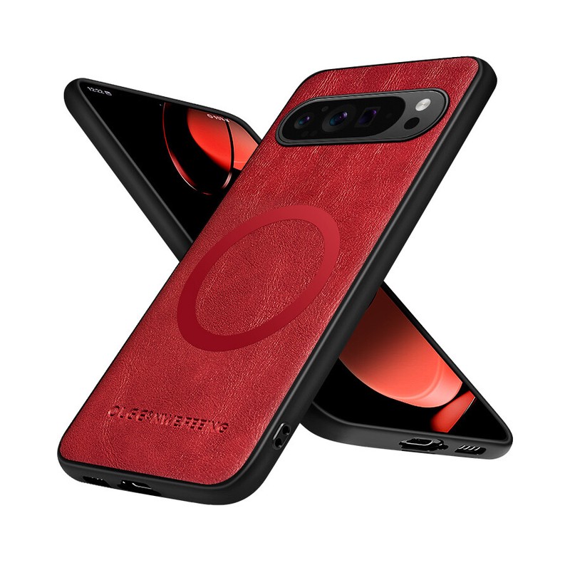 For Google Pixel 9 Pro XL/8 Pro/7A Magnetic Slim Leather Case Shockproof Cover