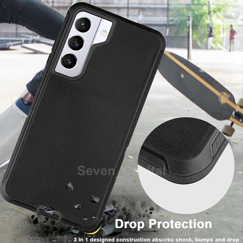 For Samsung Galaxy S23 S22 22 21 Ultra Shockproof Protective Rugged Case Cover gallery