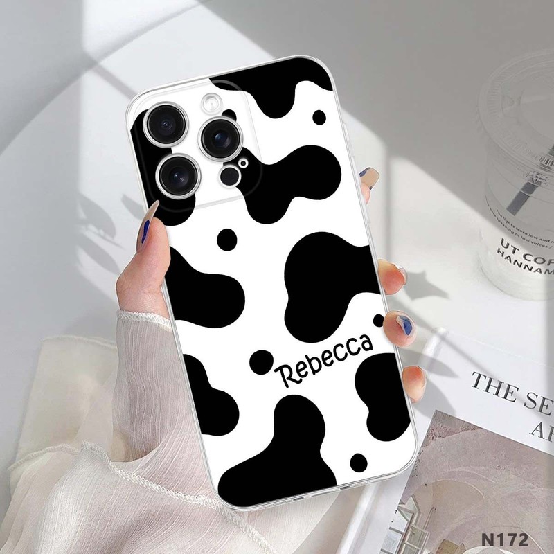 Animals Skin Patterned Cover For iPhone 16e 12 13 14 16 15 Pro Custom Phone Case