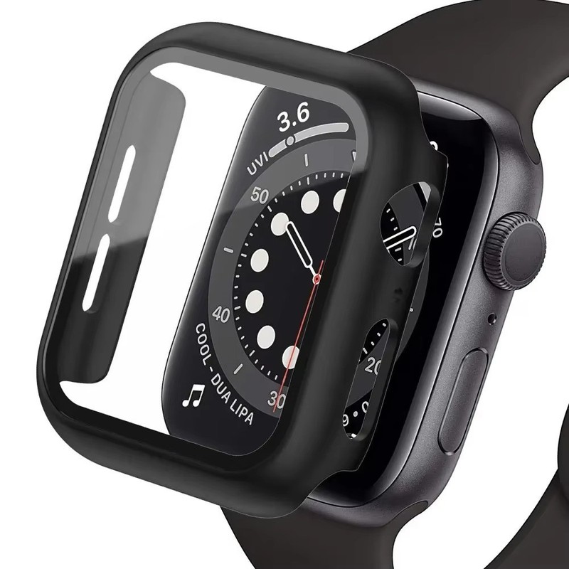 For Apple Watch 8 9 7 6 5 4 SE Cover Case Screen Protector 38/40/41/42/44/45/49