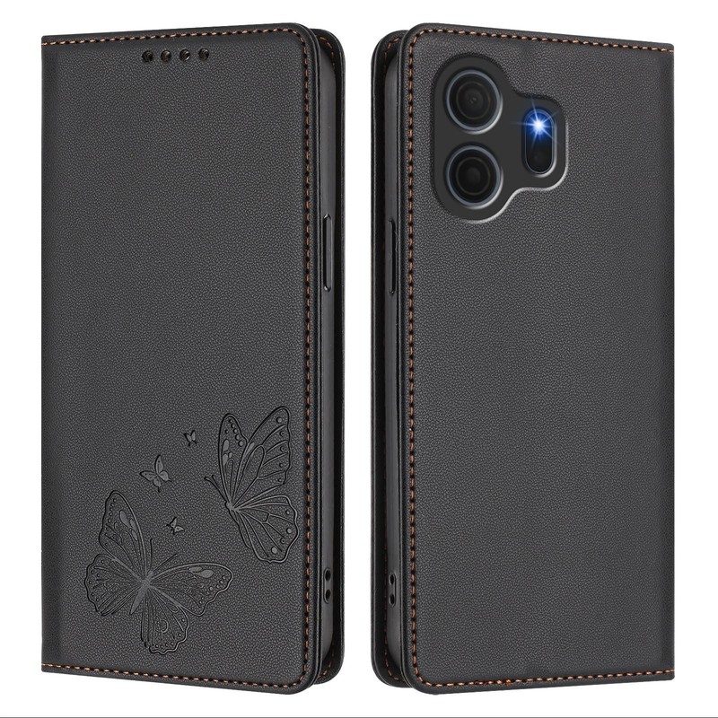 For TCL NxtPaper 70 Pro, Phone Case Butterfly Pattern Flip Leather Wallet Card