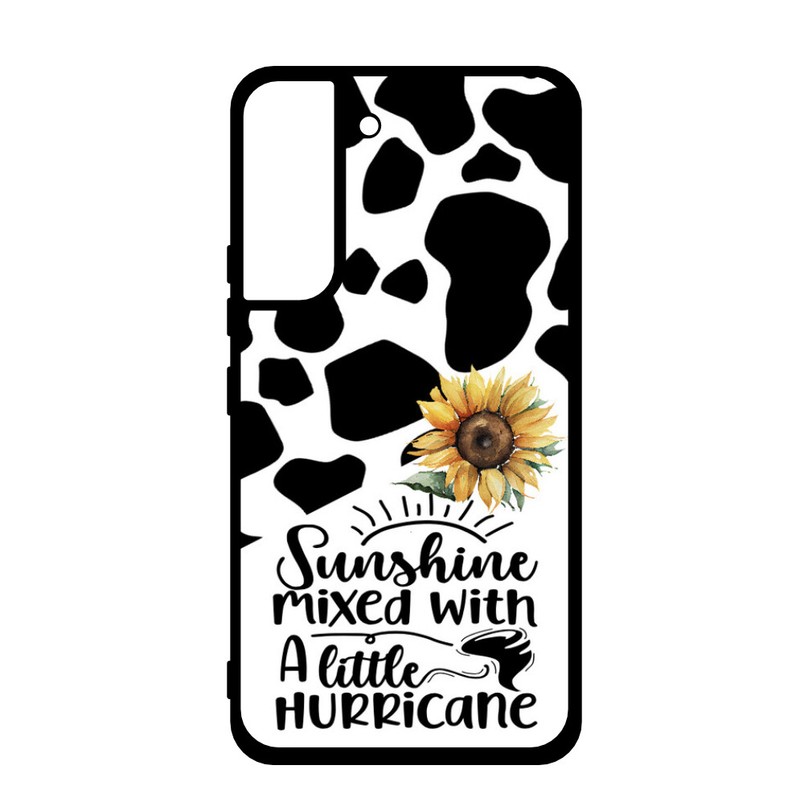 Cow Print Western Cowgirl Sunflower Phone Case for Galaxy Shockproof Durable gallery