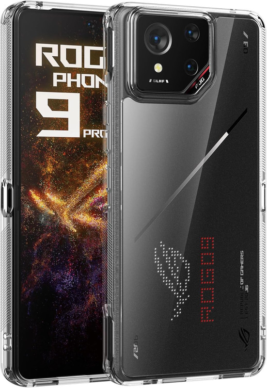 ASUS ROG Phone 9/9 Pro Case Shockproof Anti-Scratch Bumper Protective Clear Cove gallery