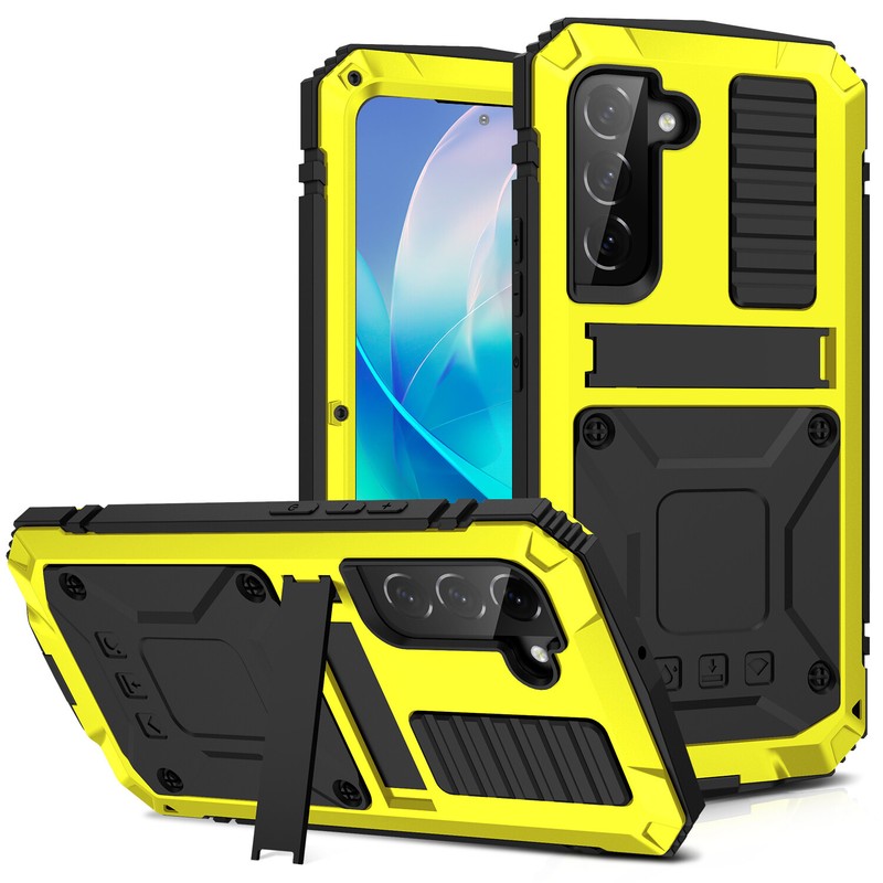 For Samsung S25 S24 S23 S22 S21 Plus FE Ultra Waterproof Shockproof Metal Case