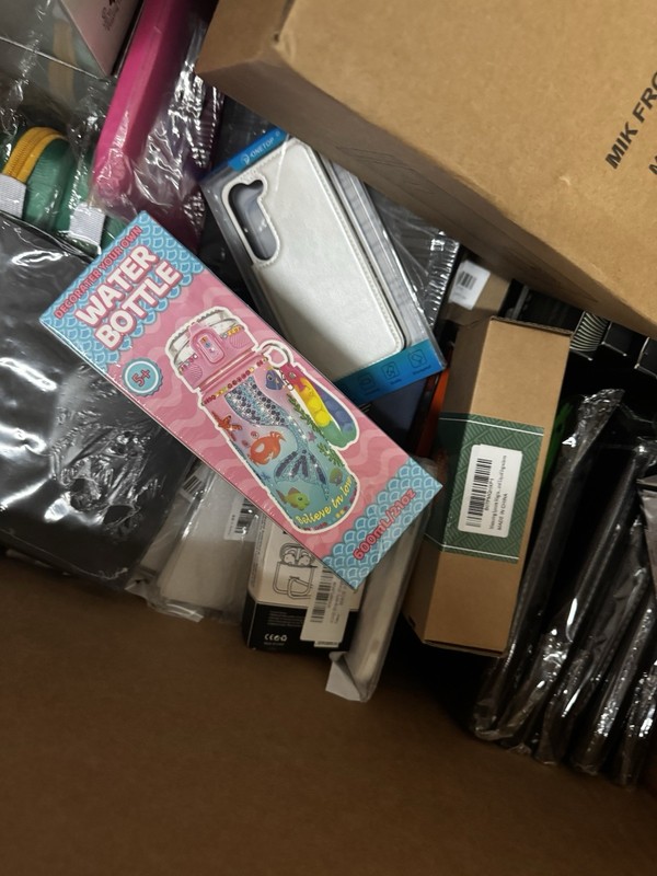 Assorted Miscellaneous Items Box, Switch Case, Phone Cases, Kitchen Items, More