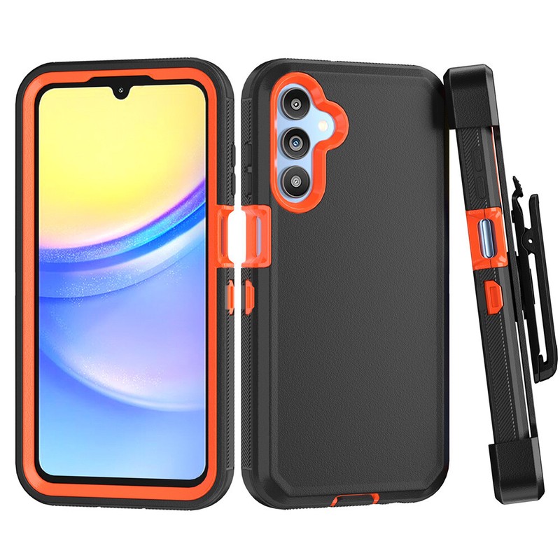 For Samsung Galaxy A15 5G Case Shockproof Rugged Cover+Belt Clip Fits Otterbox gallery