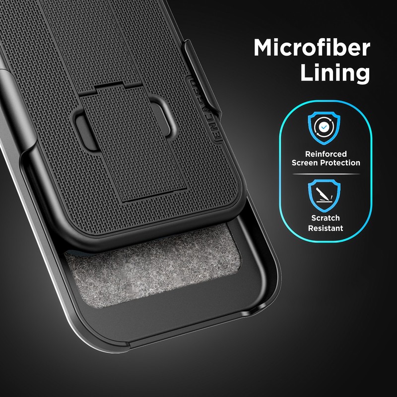 For iPhone 17 DuraClip Case w/ Holster gallery
