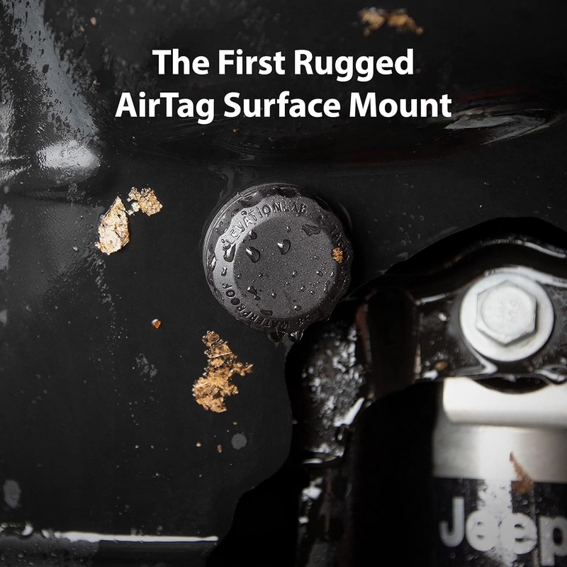Hidden Air Tag Adhesive Mount Waterproof Stick On Holder Bike Car Case gallery