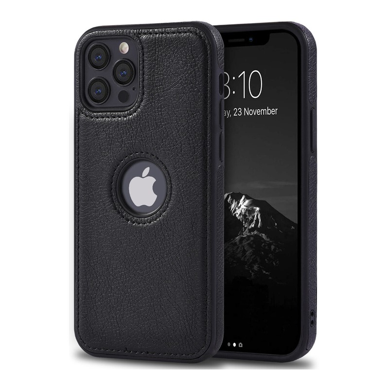 For iPhone11 12 13 14 PRO MAX 7 8 XR XS SLIM Leather Luxury Thin Shockprof Cover gallery