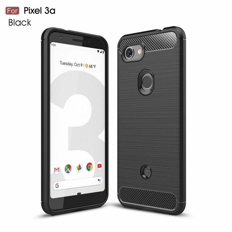 Case For Google Pixel 3A – Heavy Duty Flexible Protective Armor Bumper Saver