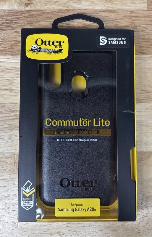 OtterBox Commuter Lite Series Dual Layer Case for Samsung Galaxy A20e – Black