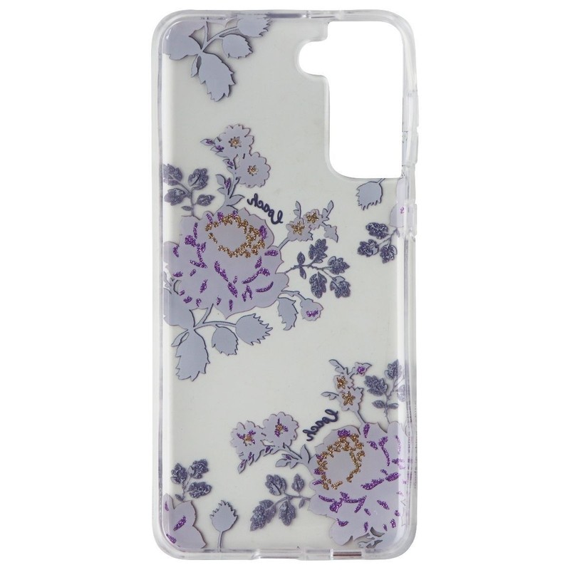 Coach Protective Case for Samsung Galaxy (S21+) 5G - Moody Floral Purple / Clear gallery