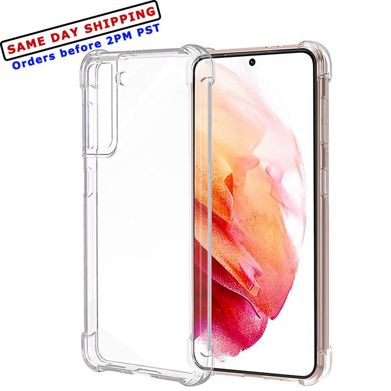 Durable Transparent Soft Slim TPU Protective Case f Samsung Galaxy S21 SM-G991U1