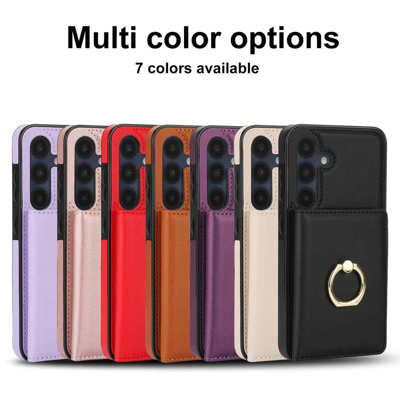 Wallet Case for Samsung Galaxy A16 A26 5G A36 A56 with Card Holder Rotation Ring gallery