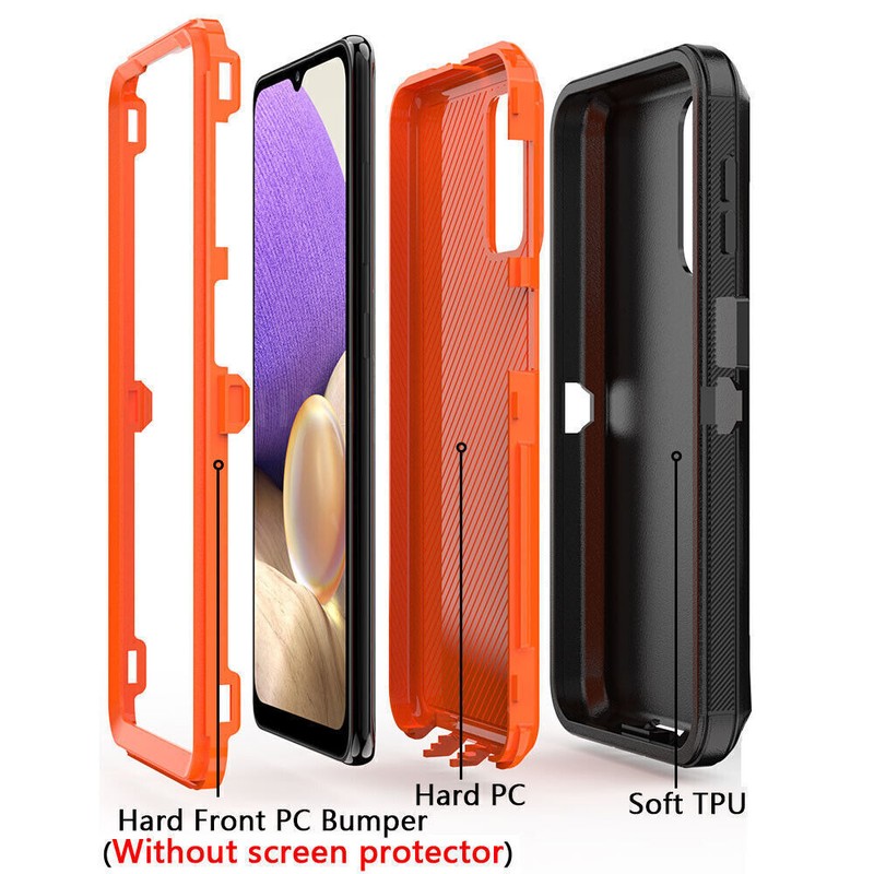 For Samsung Galaxy A32 A52 A54 A12 A13 A14 5G Case Rugged Shockproof Phone Cover gallery