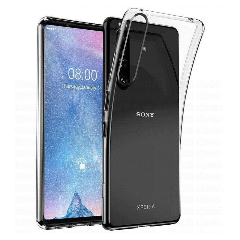 For Sony Xperia 10 III 5 IV 1 V Pro I 8 Clear Shockproof Soft TPU Phone Case
