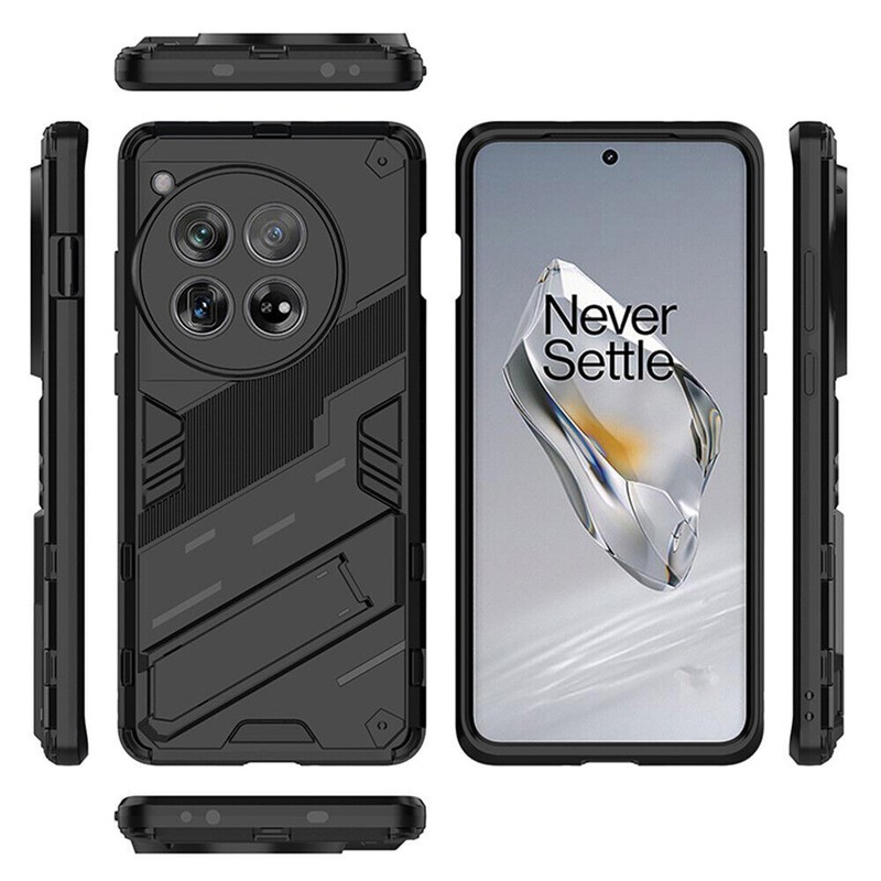 Slim Matte Hard Stand Case Cover For OnePlus 12 12R 11R 10T Nord 3 N200 5G gallery