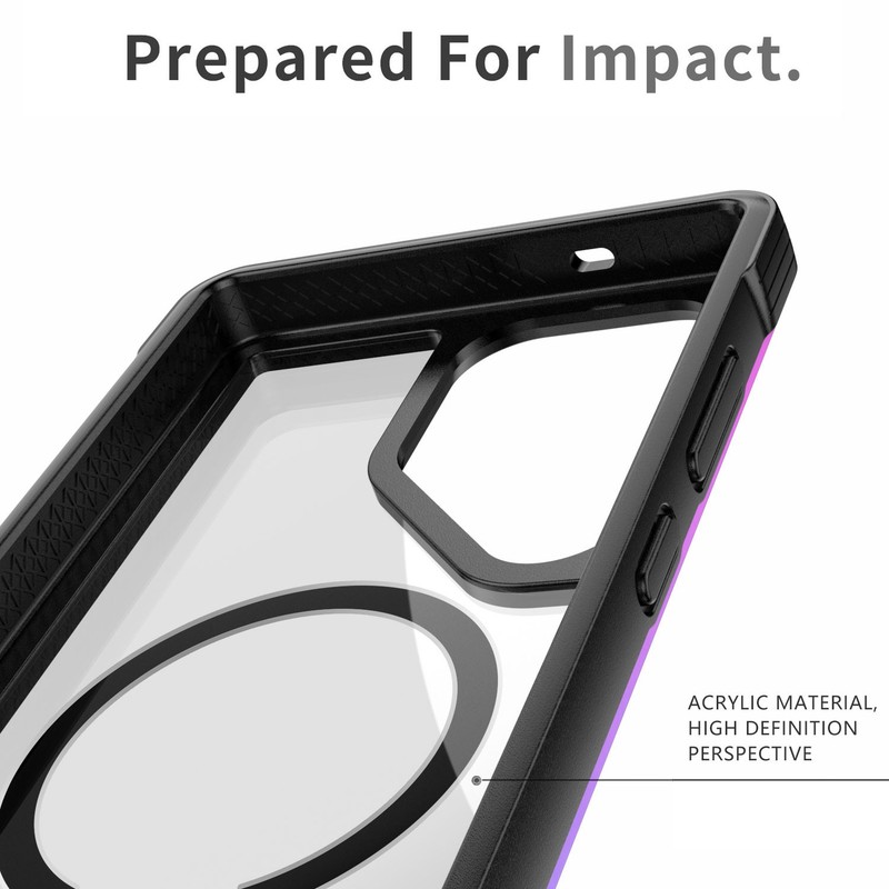 For Samsung Galaxy S25 Ultra Shockproof Magnetic Phone Case Aluminum Alloy Cover gallery