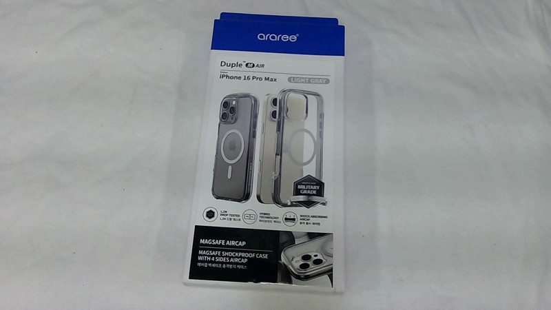 Araree Duple M Air IPhone 16 Pro Max Light Gray MagSafe Case