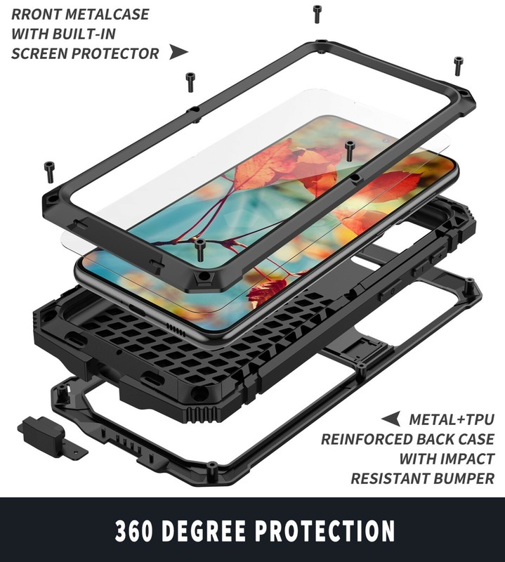 Metal hard back hard silicon full Case Cover for Samsung S26 Ultra S26 Plus S26 gallery
