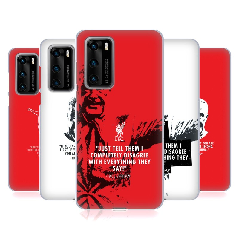 OFFICIAL LIVERPOOL FOOTBALL CLUB BILL SHANKLY SOFT GEL CASE FOR HUAWEI PHONES 4