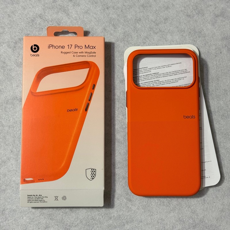 Beats Rugged Case With MagSafe For iPhone 17 17 Pro Max / 17 Pro +Tempered Glass gallery